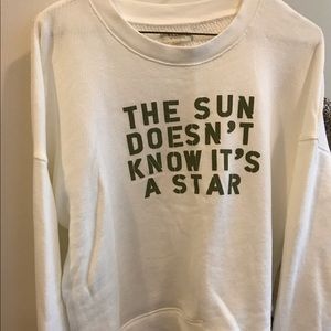 Madewell crew neck sweat shirt